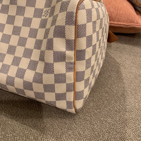 NOT FOR SALE - Louis Vuitton Speedy 30 Damier Azur - Picture 6 of 10